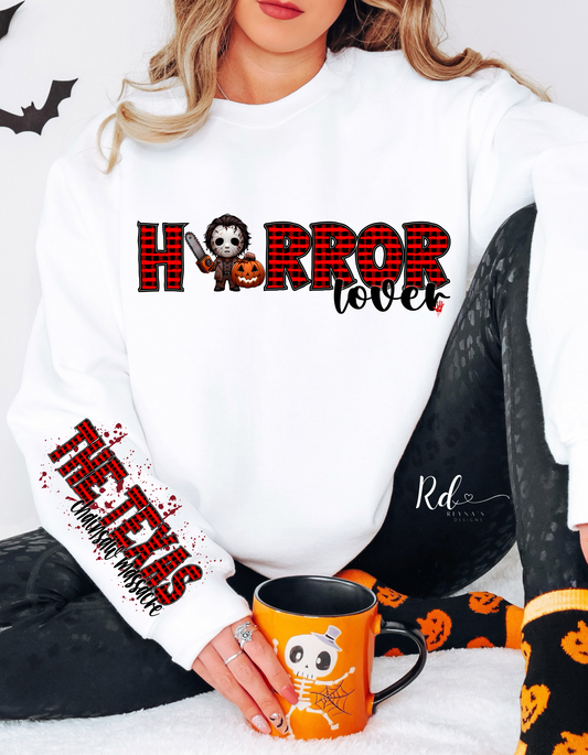 Horror Lover -Leather Face-Sweatshirt